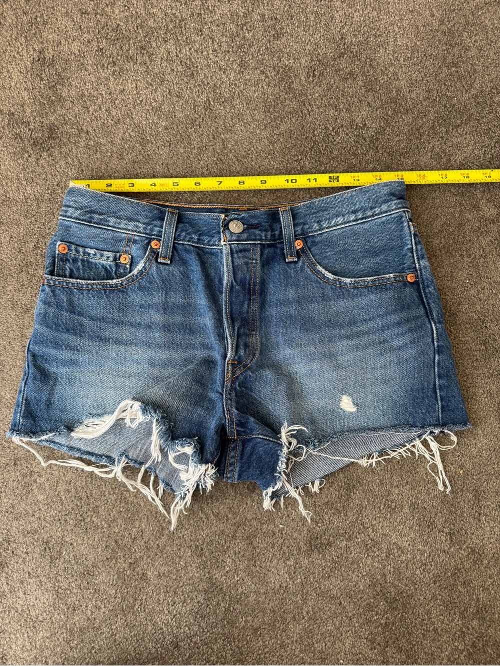 Levi’s 501 Denim Shorts - Picture 11 of 16
